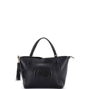 Gucci Small Soho Convertible Top Handle Bag Leather